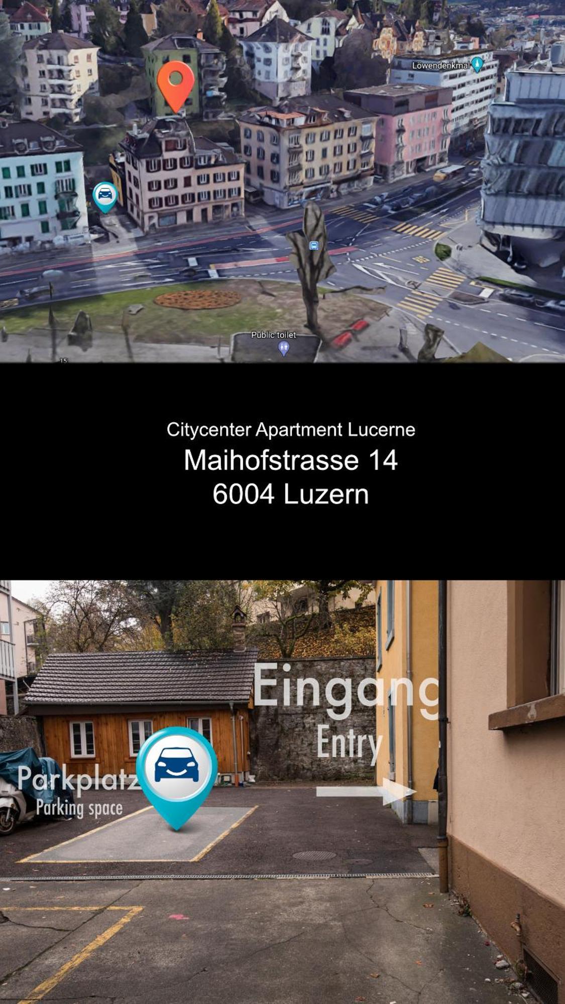 Citycenter Apartment With Parking Λουκέρνη Εξωτερικό φωτογραφία